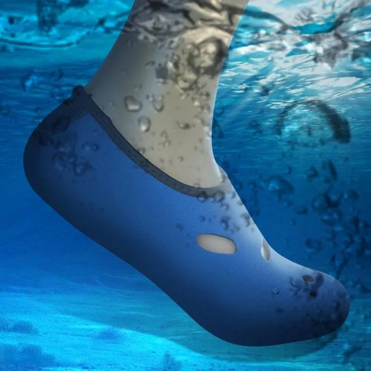Breathable Anti-Slip 3mm Neoprene Swimming and Diving Socks for Beach Activities, Size S (35-36)