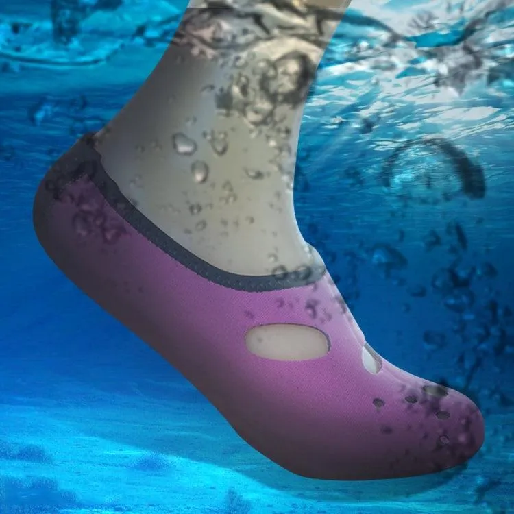 Breathable Anti-Slip 3mm Neoprene Swimming and Diving Socks for Beach Activities, Size S (35-36)