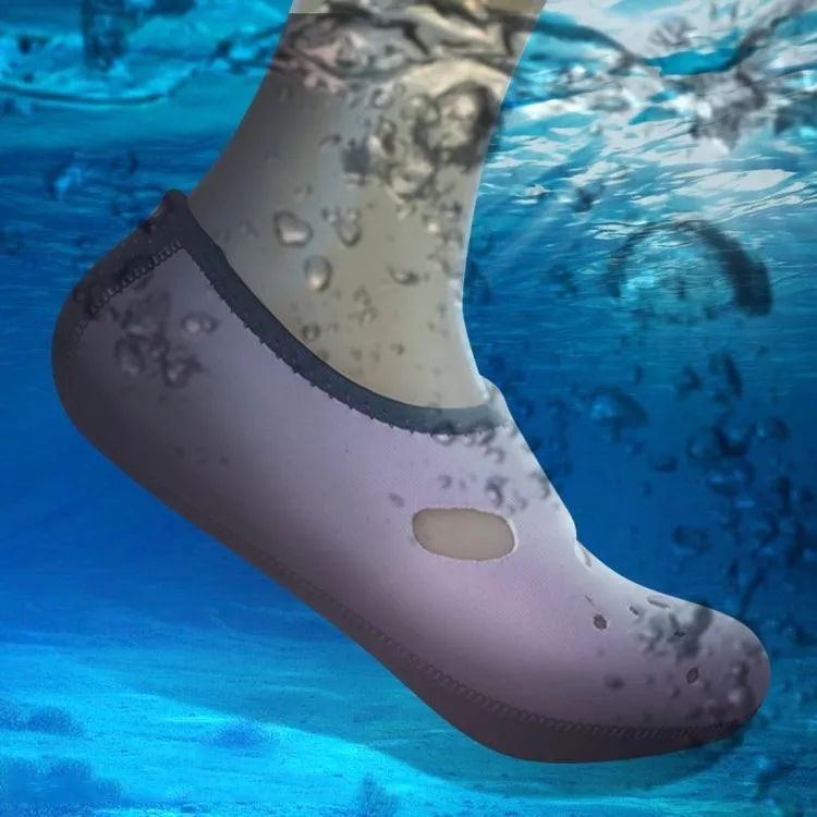 Breathable Anti-Slip 3mm Neoprene Swimming and Diving Socks for Beach Activities, Size S (35-36)